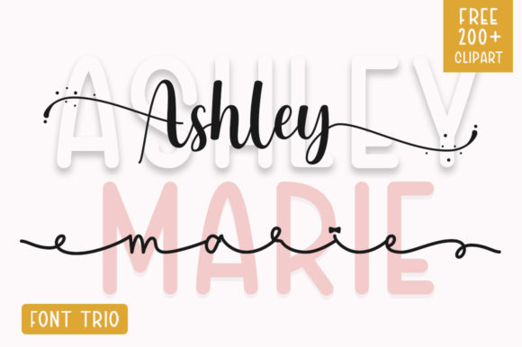 Ashley Marie: A Font Pairing That Brings Harmony to Design