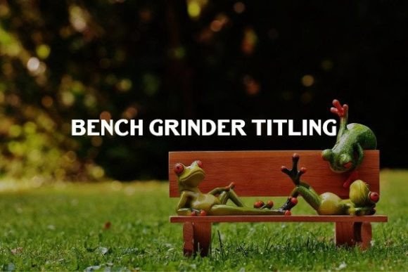 Bench Grinder Titling: A Font That Feels Like Home