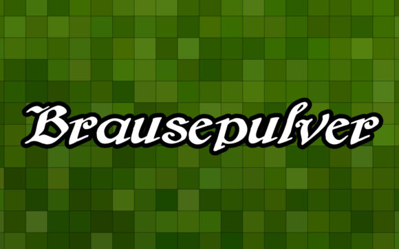 Brausepulver: A Playful Display Font with Serious Design Potential