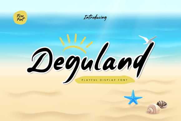 Deguland: The Handwritten Font That Feels Like a Friend's Note