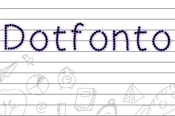 Dotfonto: The Dotted Font That Teaches as It Designs