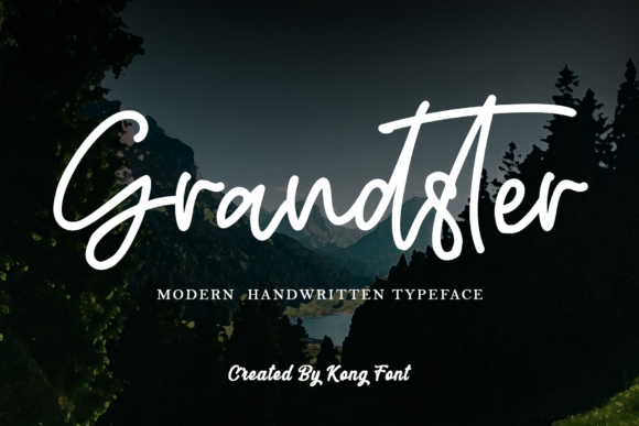 Grandster: A Modern Handwritten Script Font for Creative Projects