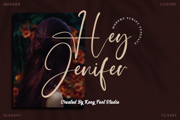 Hey Jenifer: The Handwritten Font for Modern Branding