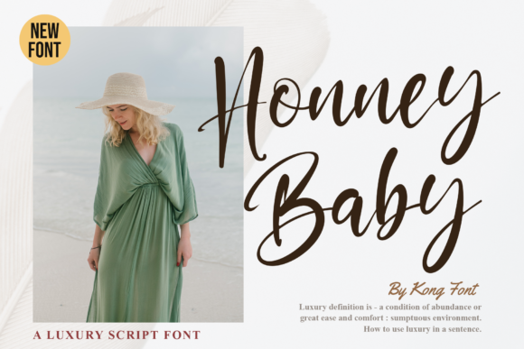 Honney Baby: The Playful Script Font for Modern Creators