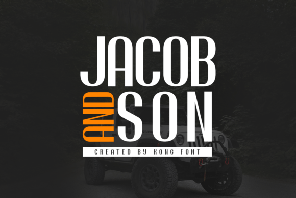 Jacob and Son: A Playful Script Font for Modern Creators