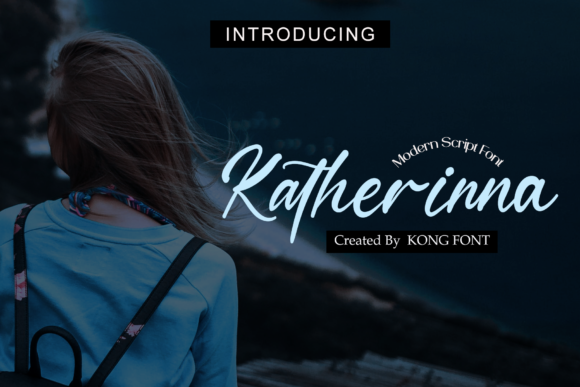 Katherinna: A Script Font for Modern Branding & Crafts