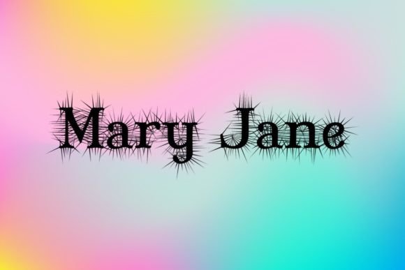 Mary Jane: The Versatile Display Font for Creative Projects