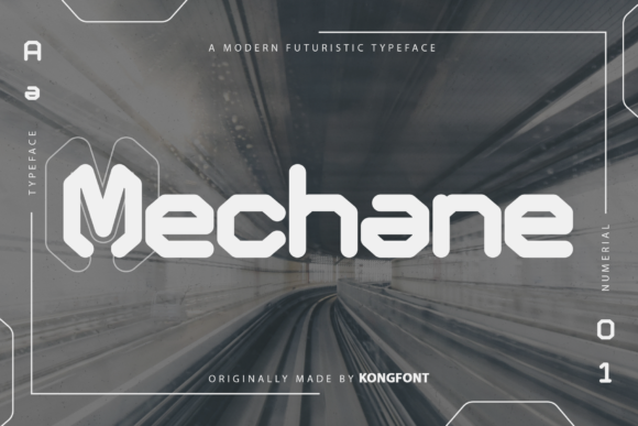 Mechane: A Modern Script Font for Creative Brands