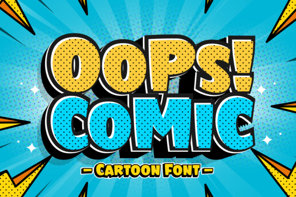 Oops Comic: The Bold Typeface for Unforgettable Branding