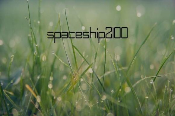 Spaceship2100: The Modern Display Font for Bold Branding