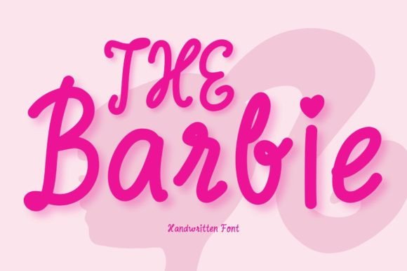 The Barbie: A Handwritten Font That Brings Playful Authenticity to Your Work