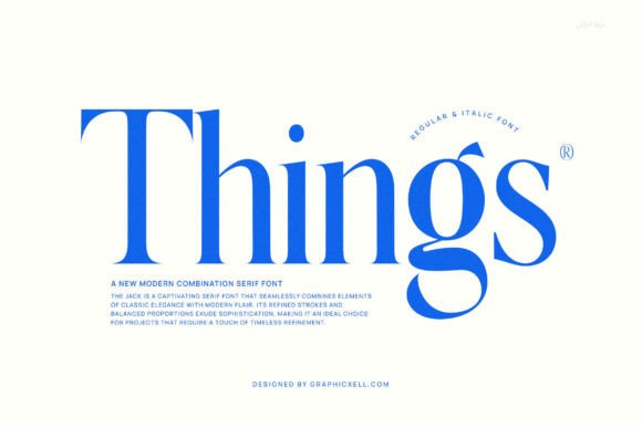 Things Serif Font: The Modern Classic Your Designs Need